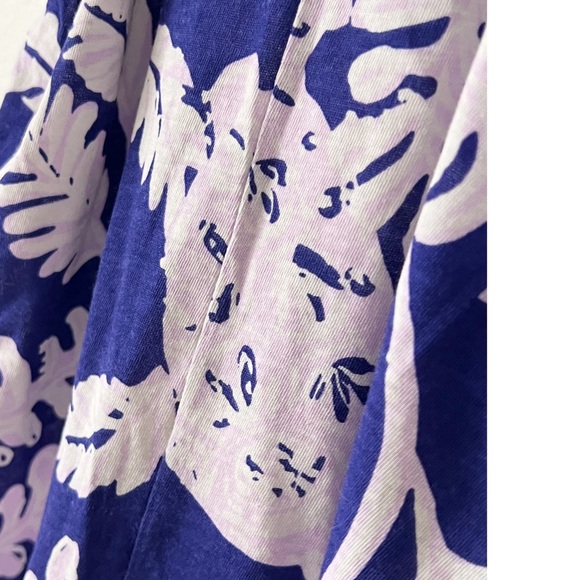 Lilly Pulitzer girls mini Alek dress turtle purple what the shell galaxy blue - Picture 5 of 7